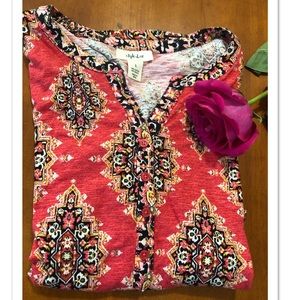 STYLE & CO. TOP- Large